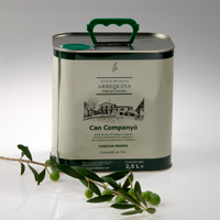 Extra Virgin Olive Oil Can Companyó: Box of 4 tins of 2,5 l.